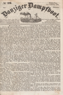 Danziger Dampfboot. Jg.28, № 29 (4 Februar 1858)