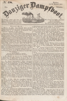 Danziger Dampfboot. Jg.28, № 48 (26 Februar 1858)