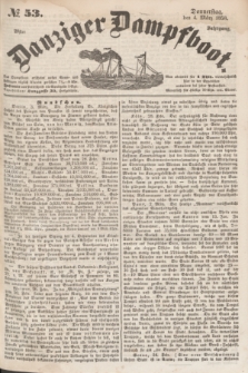 Danziger Dampfboot. Jg.28, № 53 (4 März 1858)