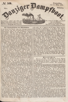Danziger Dampfboot. Jg.28, № 59 (11 März 1858)