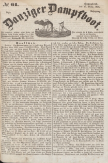 Danziger Dampfboot. Jg.28, № 61 (13 März 1858)