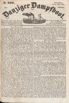 Danziger Dampfboot. Jg.28, № 120 (27 Mai 1858)