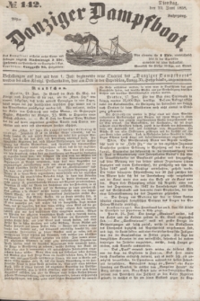 Danziger Dampfboot. Jg.28, № 142 (22 Juni 1858)