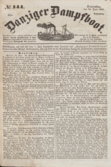 Danziger Dampfboot. Jg.28, № 144 (24 Juni 1858)