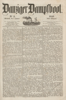 Danziger Dampfboot. Jg.29, № 3 (5 Januar 1859)