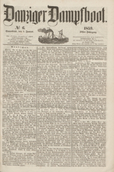 Danziger Dampfboot. Jg.29, № 6 (8 Januar 1859)