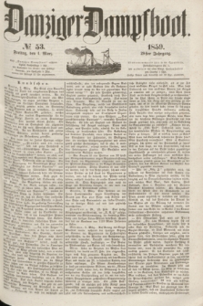 Danziger Dampfboot. Jg.29, № 53 (4 März 1859)
