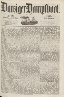 Danziger Dampfboot. Jg.29, № 58 (10 März 1859)