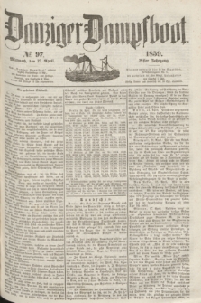 Danziger Dampfboot. Jg.29, № 97 (27 April 1859)