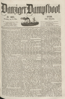 Danziger Dampfboot. Jg.29, № 108 (10 Mai 1859)