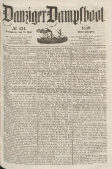 Danziger Dampfboot. Jg.29, № 134 (11 Juni 1859)