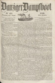 Danziger Dampfboot. Jg.29, № 179 (4 August 1859)