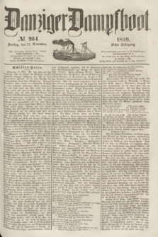 Danziger Dampfboot. Jg.29, № 264 (11 November 1859)