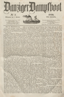 Danziger Dampfboot. Jg.30, № 3 (4 Januar 1860)