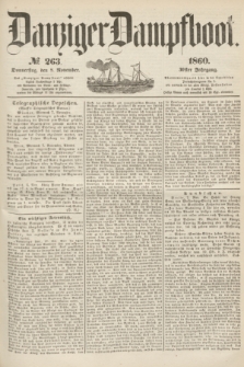 Danziger Dampfboot. Jg.30, № 263 (8 November 1860)