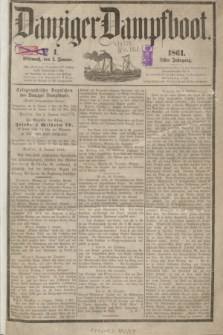 Danziger Dampfboot. Jg.31, № 1 (2 Januar 1861)