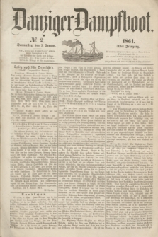 Danziger Dampfboot. Jg.31, № 2 (3 Januar 1861)