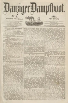 Danziger Dampfboot. Jg.31, № 4 (5 Januar 1861)