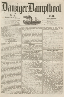 Danziger Dampfboot. Jg.31, № 9 (11 Januar 1861)