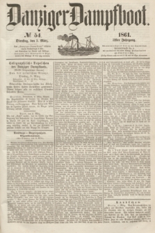 Danziger Dampfboot. Jg.31, № 54 (5 März 1861)