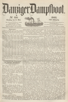 Danziger Dampfboot. Jg.31, № 110 (14 Mai 1861)