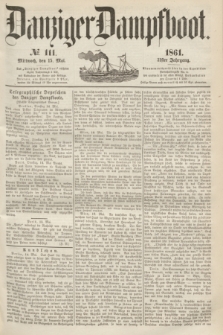 Danziger Dampfboot. Jg.31, № 111 (15 Mai 1861)