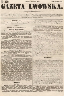 Gazeta Lwowska. 1854, nr 279