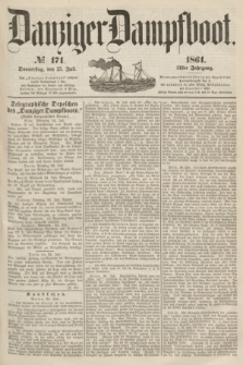 Danziger Dampfboot. Jg.31, № 171 (25 Juli 1861)