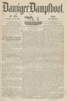 Danziger Dampfboot. Jg.31, № 174 (29 Juli 1861)