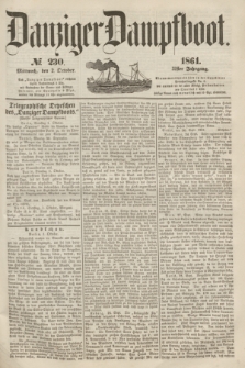 Danziger Dampfboot. Jg.31, № 230 (2 October 1861)