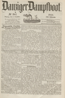 Danziger Dampfboot. Jg.31, № 282 (2 Dezember 1861)