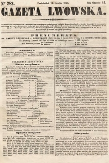 Gazeta Lwowska. 1854, nr 282