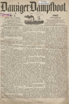 Danziger Dampfboot. Jg.34[!], № 1 (2 Januar 1863)
