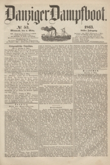 Danziger Dampfboot. Jg.34[!], № 53 (4 März 1863)
