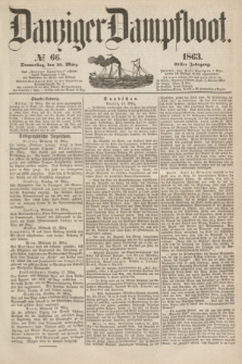 Danziger Dampfboot. Jg.34[!], № 66 (19 März 1863)