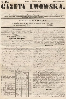 Gazeta Lwowska. 1854, nr 283