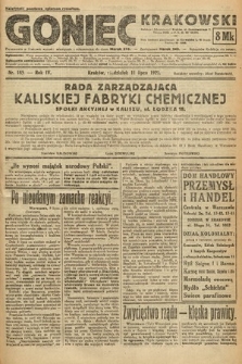 Goniec Krakowski. 1921, nr 185