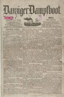 Danziger Dampfboot. Jg.35, № 1 (2 Januar 1864)