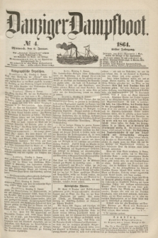 Danziger Dampfboot. Jg.35, № 4 (6 Januar 1864)