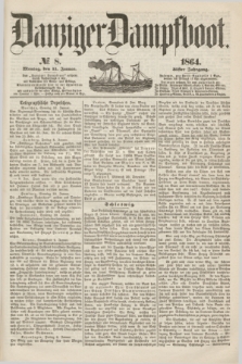 Danziger Dampfboot. Jg.35, № 8 (11 Januar 1864)