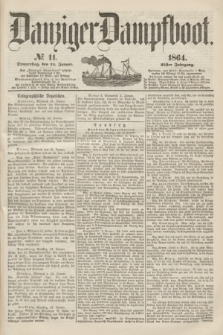 Danziger Dampfboot. Jg.35, № 11 (14 Januar 1864)