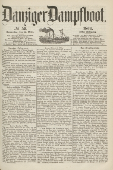 Danziger Dampfboot. Jg.35, № 59 (10 März 1864)