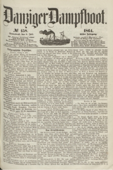 Danziger Dampfboot. Jg.35, № 158 (9 Juli 1864)