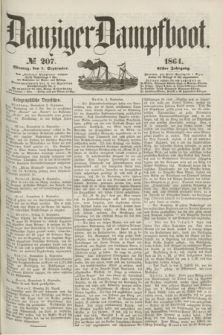 Danziger Dampfboot. Jg.35, № 207 (5 September 1864)