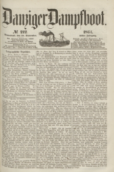 Danziger Dampfboot. Jg.35, № 212 (10 September 1864)