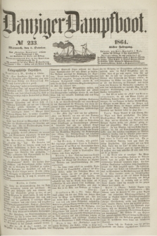 Danziger Dampfboot. Jg.35, № 233 (5 October 1864)