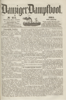 Danziger Dampfboot. Jg.35, № 234 (6 October 1864)