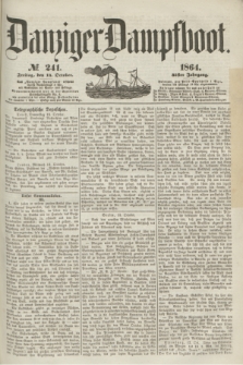 Danziger Dampfboot. Jg.35, № 241 (14 October 1864)