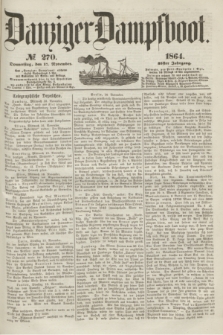 Danziger Dampfboot. Jg.35, № 270 (17 November 1864)