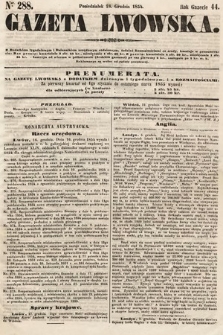 Gazeta Lwowska. 1854, nr 288